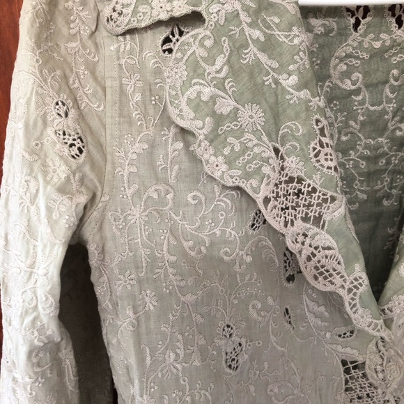 Elie Tahari cotton reversible jacket - Picture 4 of 6